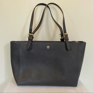 Tory Burch Emerson Saffiano Leather Shoulder Bag Tote